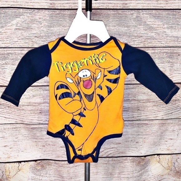 Disney Baby Tigger Onesie Size 6-9M - Picture 1 of 6